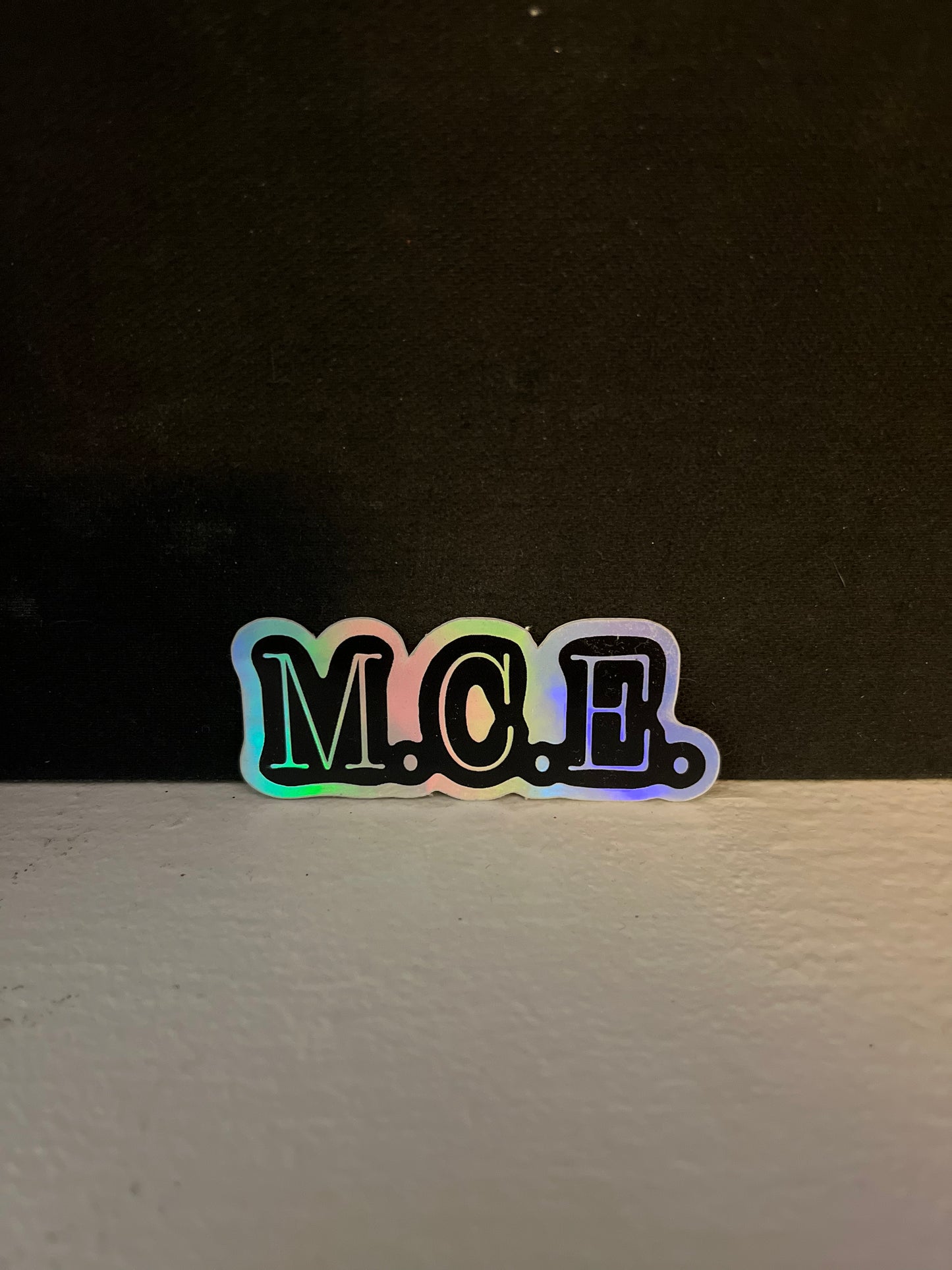 M.C.E. Sticker (Main Character Energy)