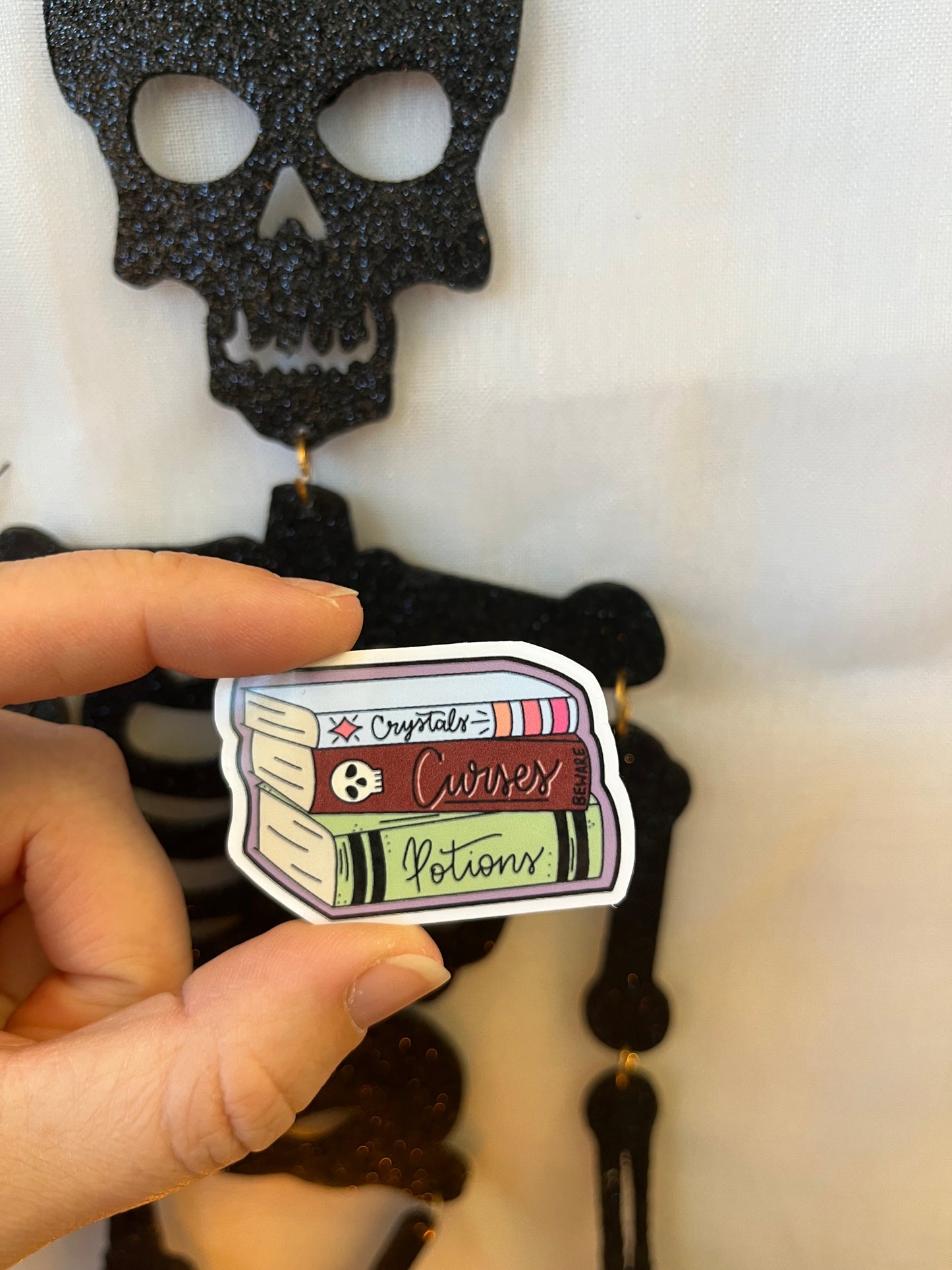 Spell Book Stack Sticker