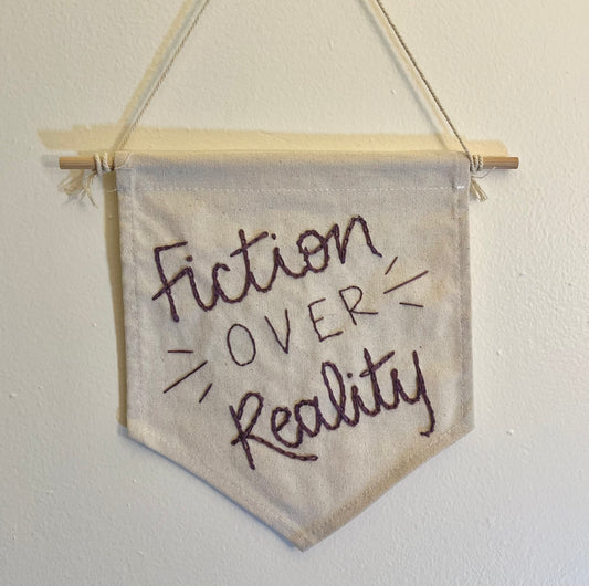 Fiction Over Reality Banner