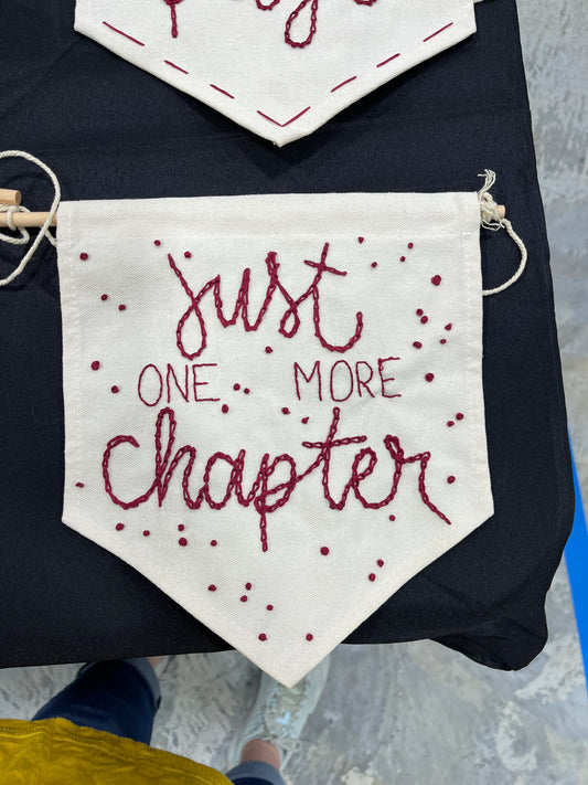 Just One More Chapter Banner
