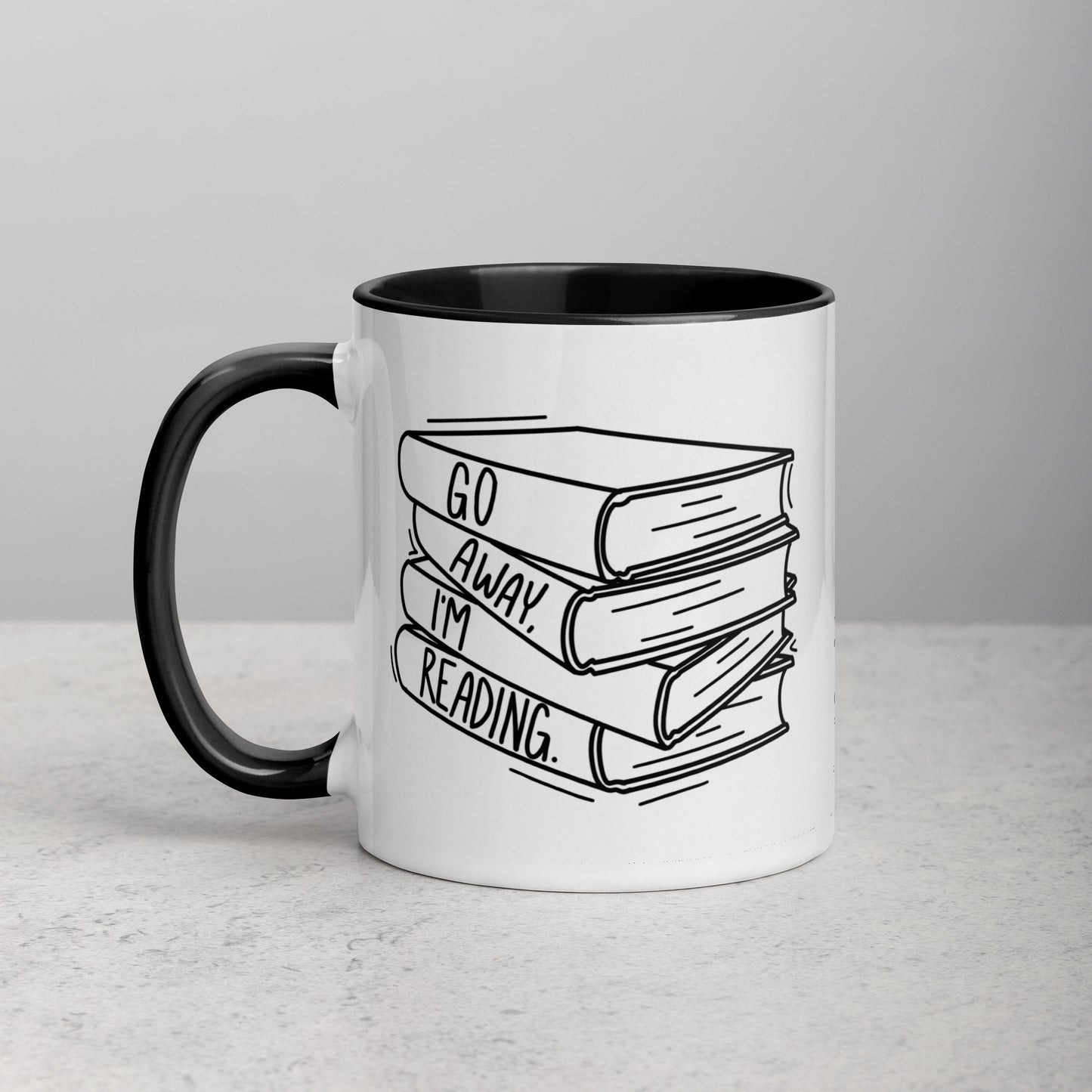 Go Away, I’m Reading Mug