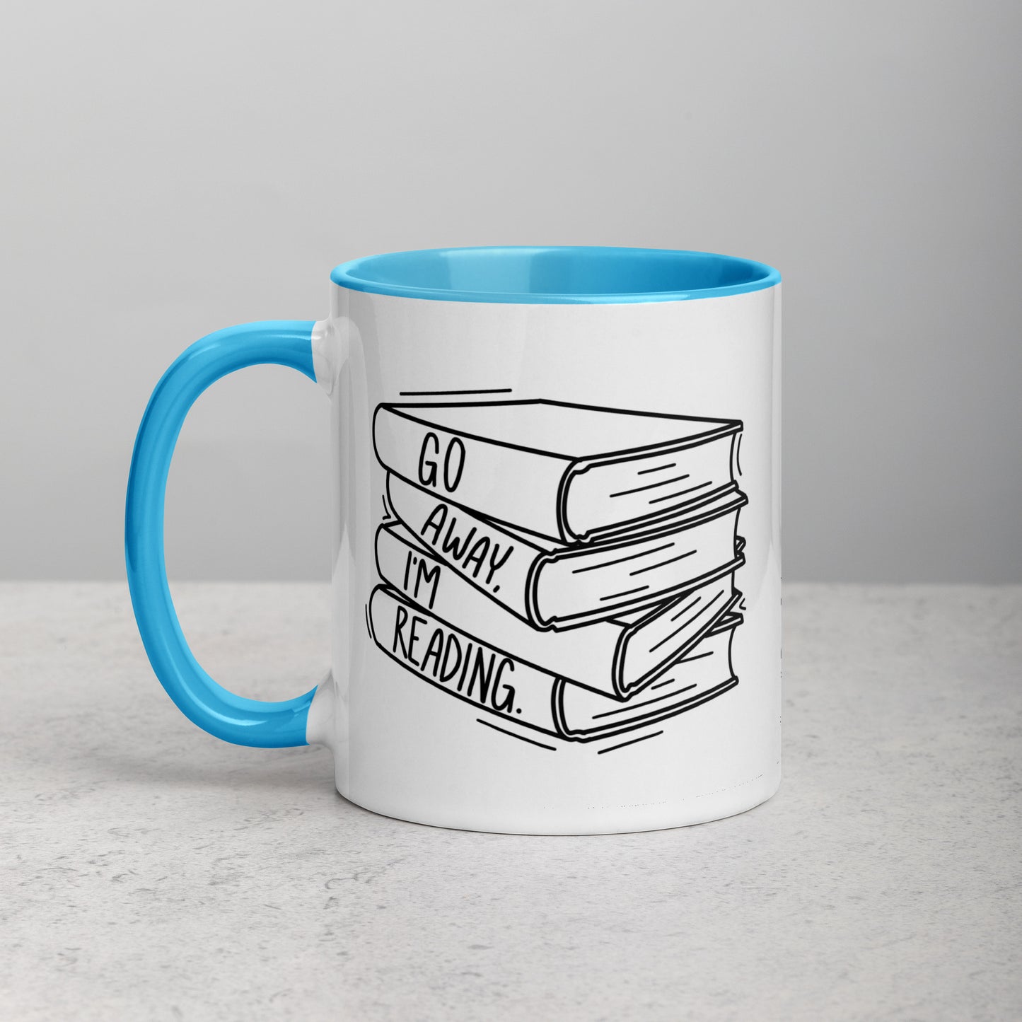 Go Away, I’m Reading Mug