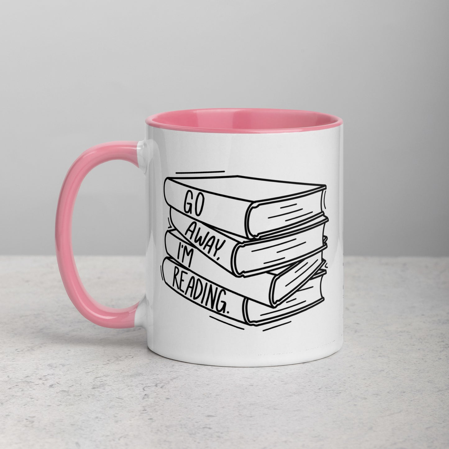 Go Away, I’m Reading Mug