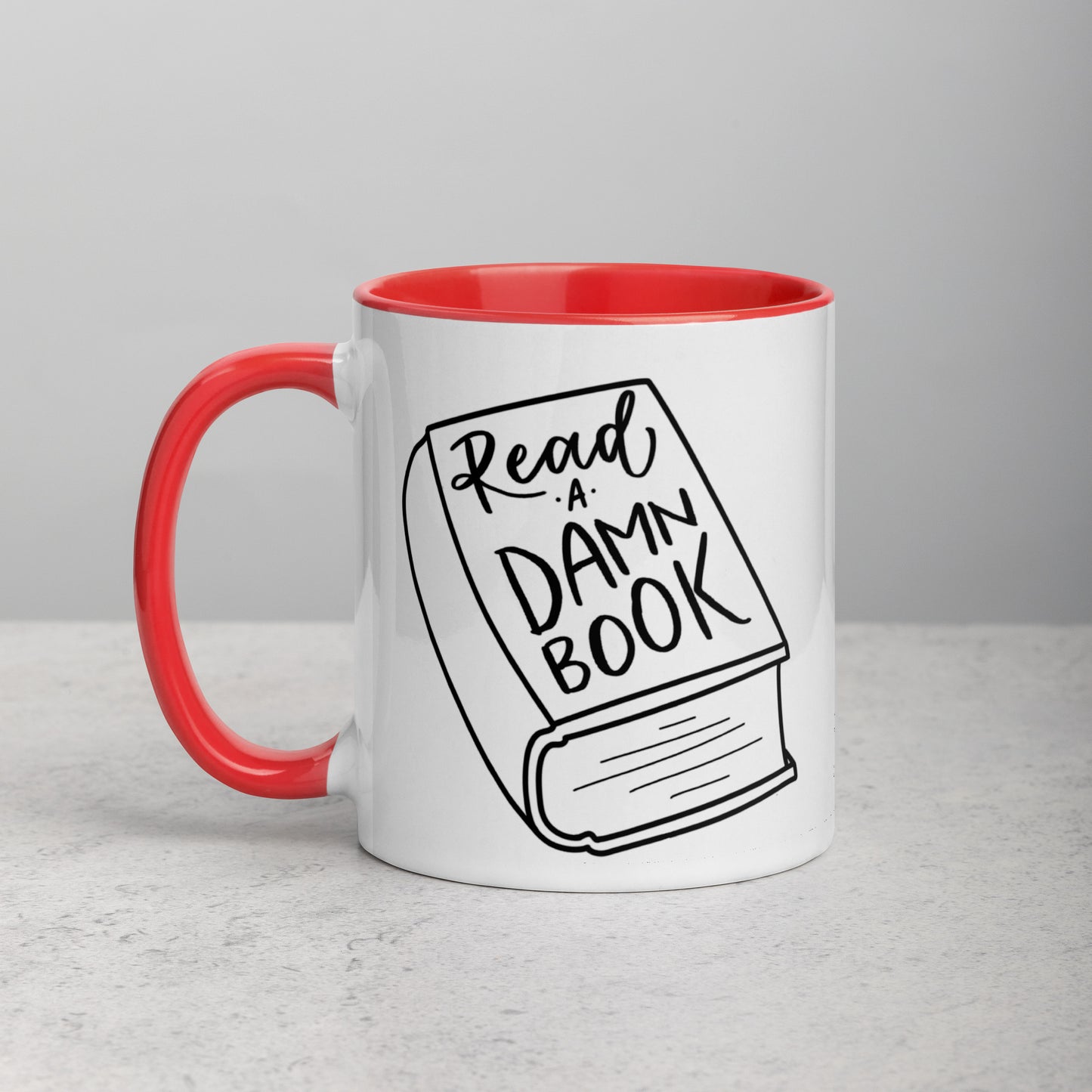 Read a Damn Book Mug