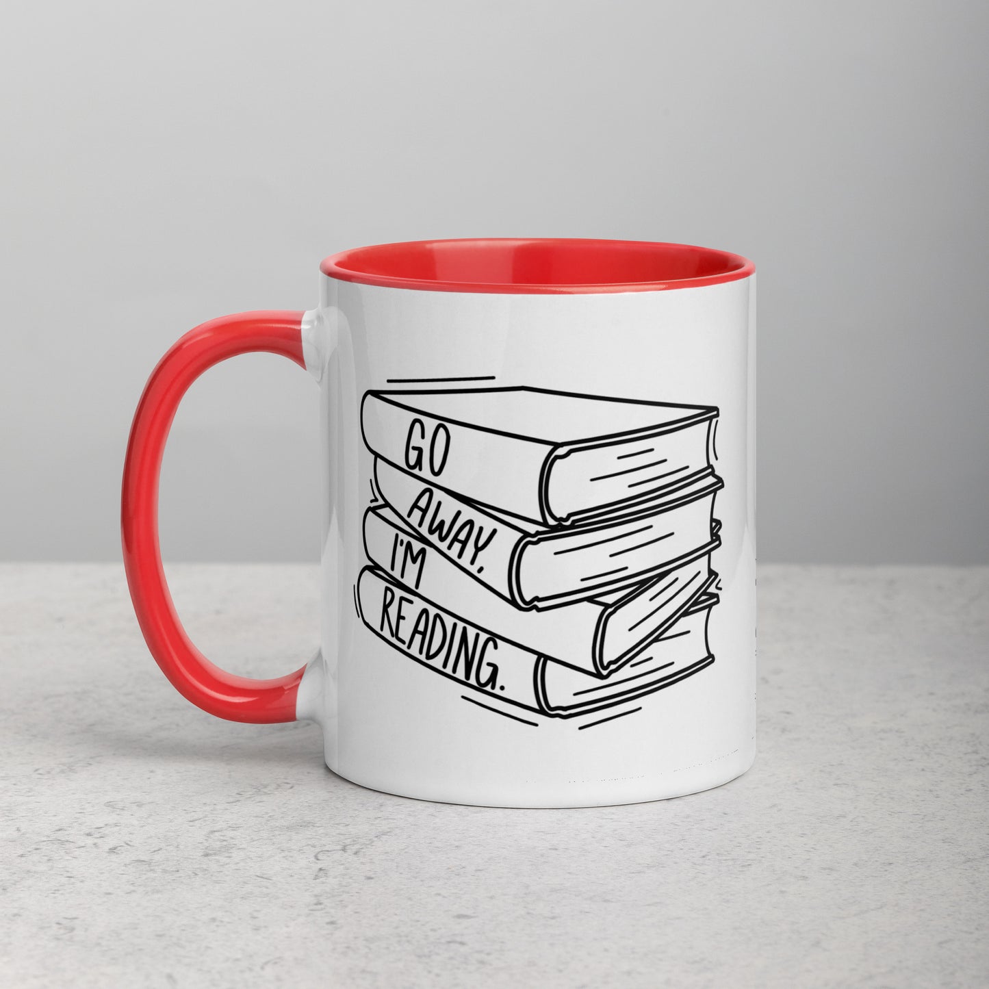 Go Away, I’m Reading Mug