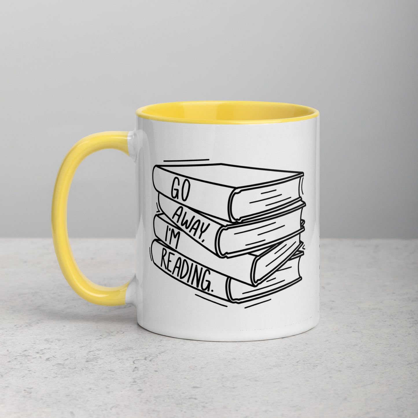 Go Away, I’m Reading Mug